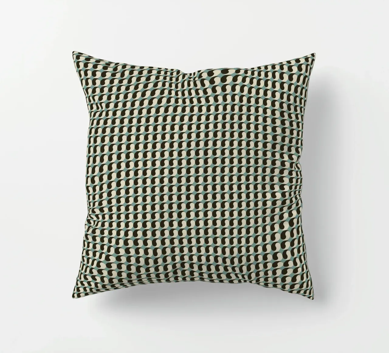 Tao symbol decorative cushion by Little Dean