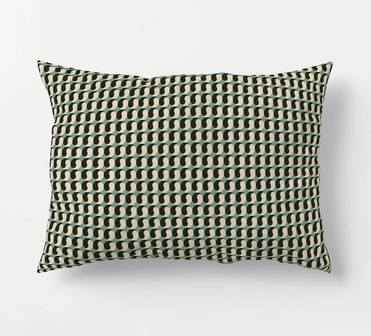 Tao symbol decorative cushion by Little Dean