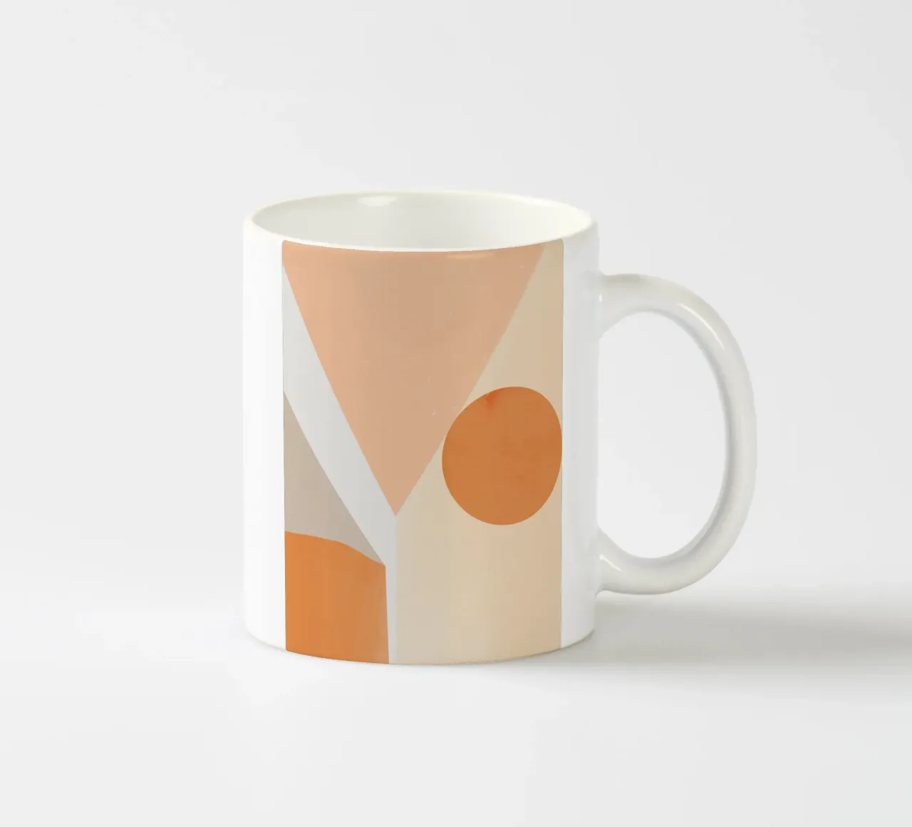 Sfumature di arancione arredamento nordico tazza in ceramica da Little Dean