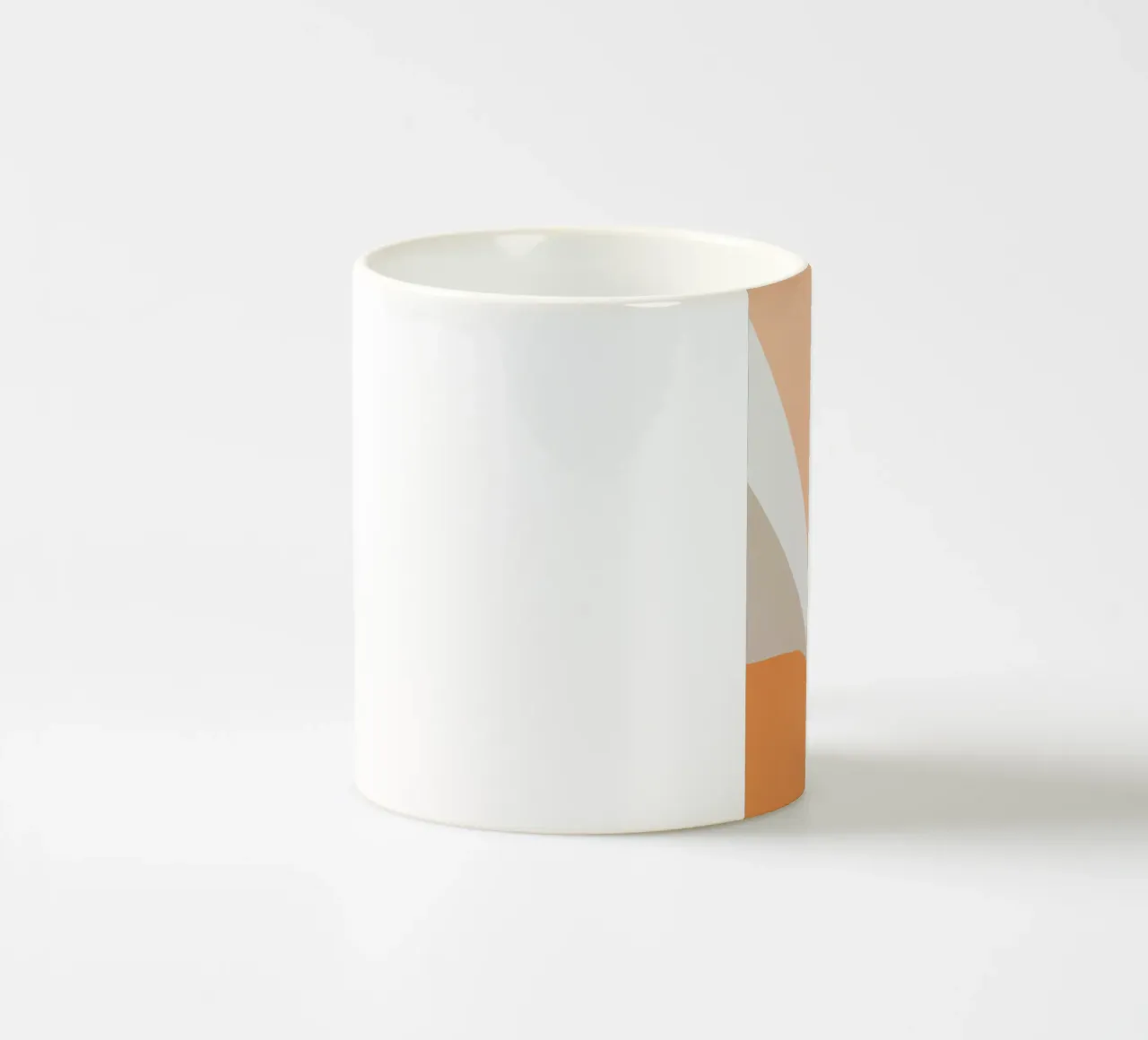 Sfumature di arancione arredamento nordico tazza in ceramica da Little Dean