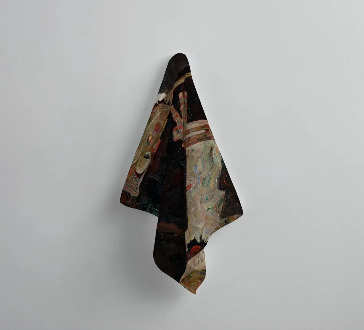 Egon Schiele - Il paroliere asciugamano da bagno da Timeless Artworks