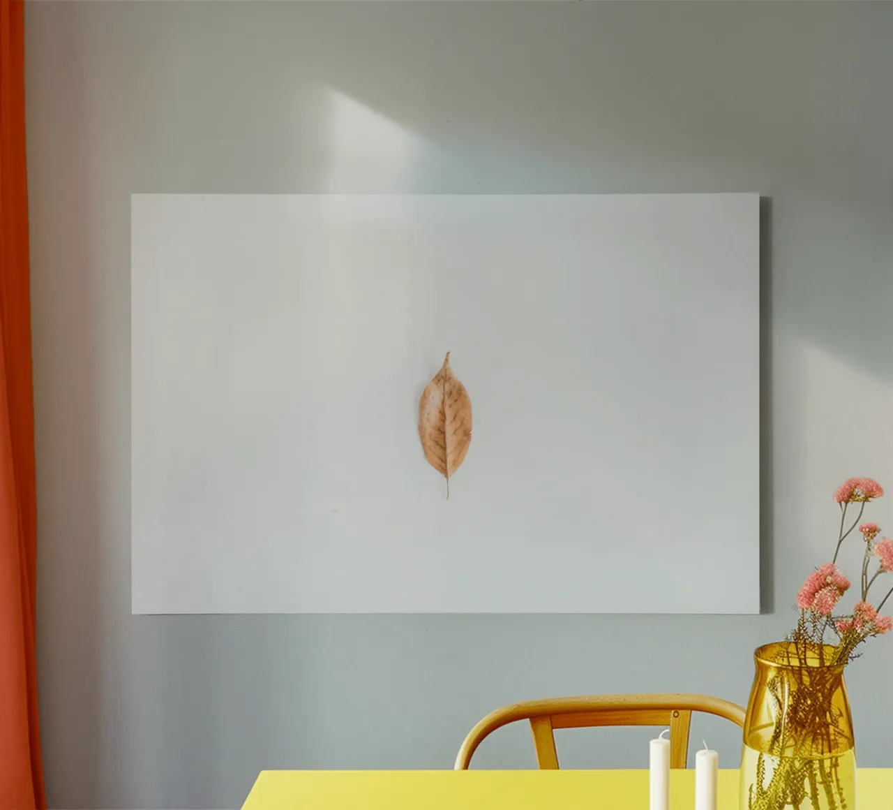 Autunno morbido tela con Cornice a cassetta da PhotoVibe Decor