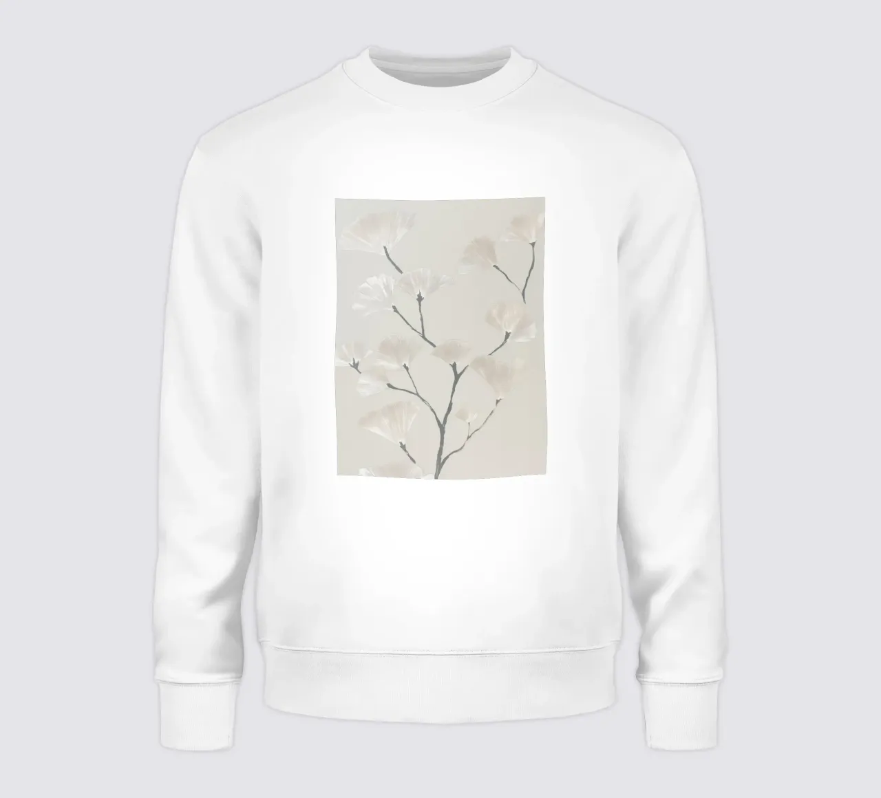 Armonia botanica del ginkgo felpa da Carinaprint