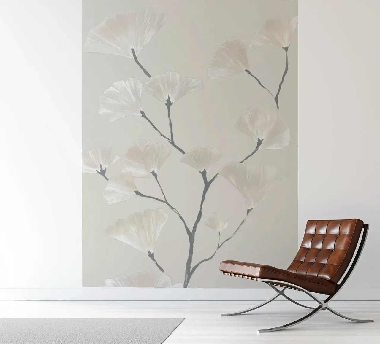 Botanical ginkgo harmony photo wallpaper by Carinaprint
