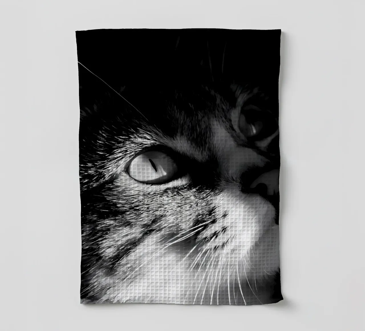Animal poster 2 tea towel by Korrie Lane