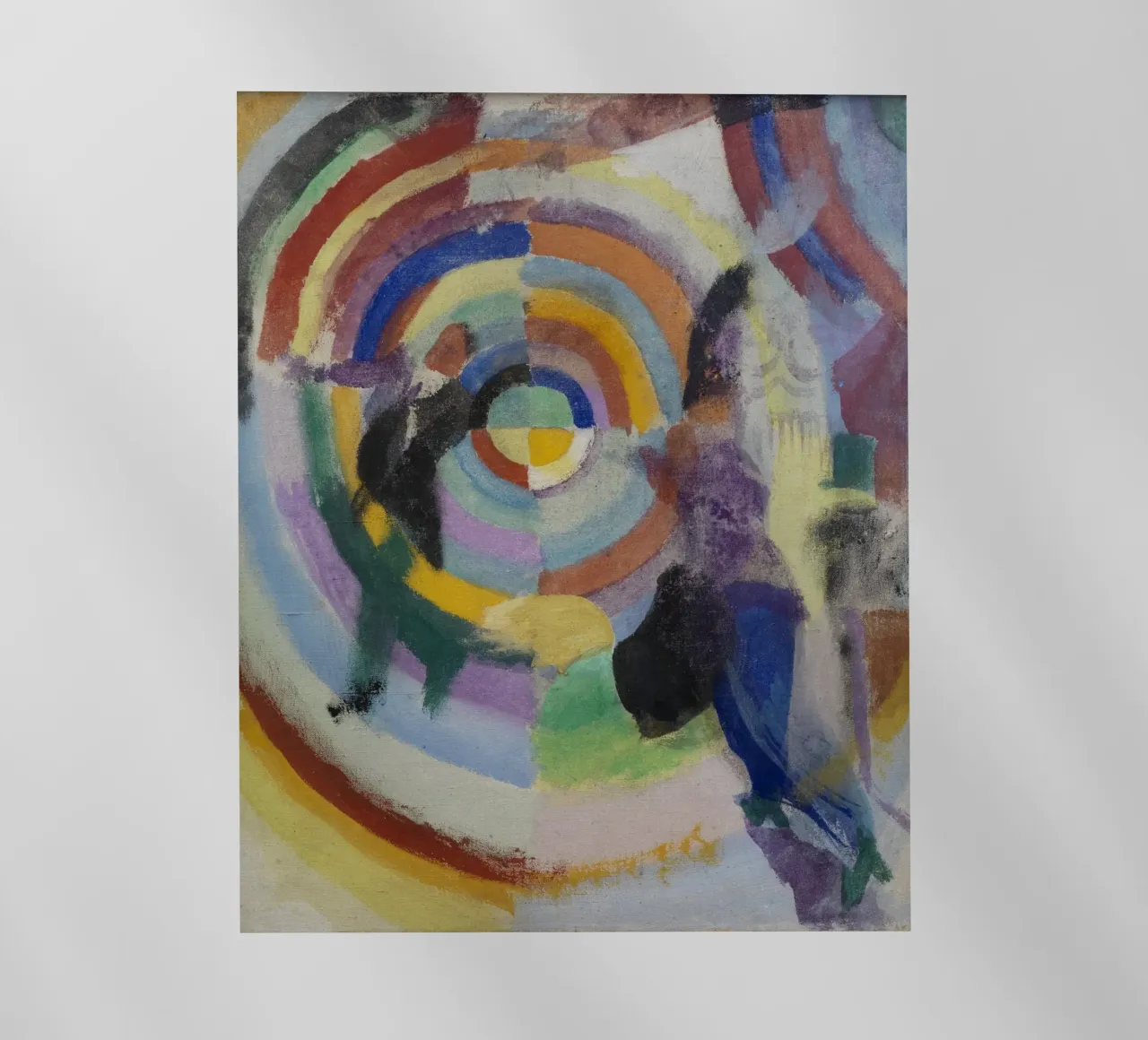 Robert Delaunay - Political Drama backlit film by Timeless Artworks