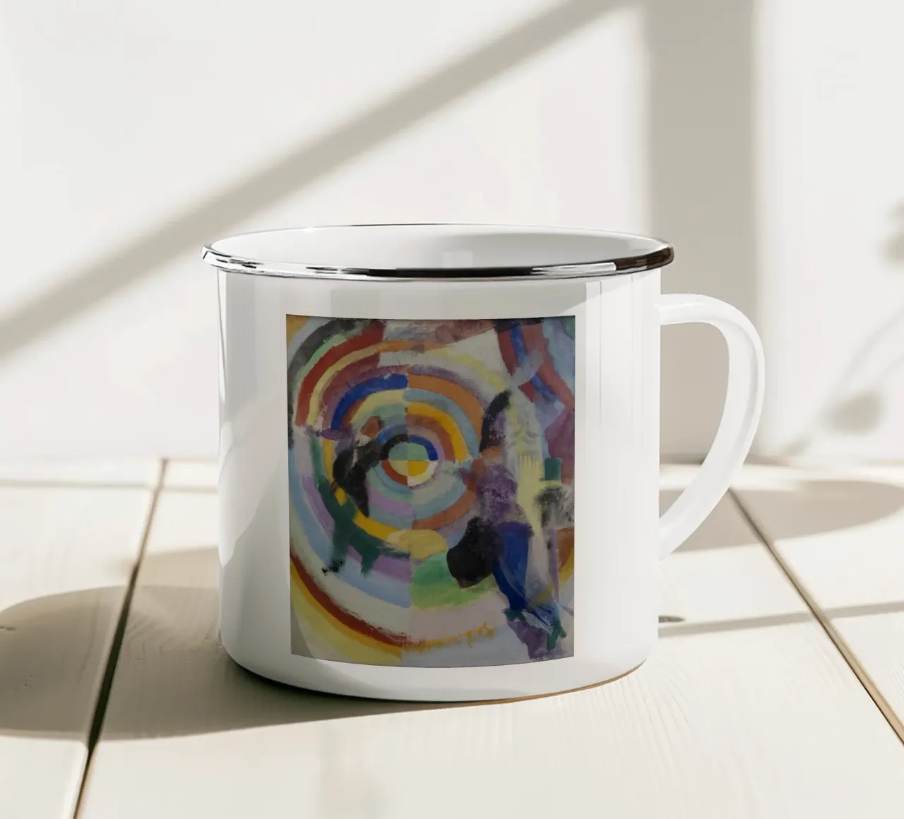 Robert Delaunay - Dramma politico tazza in smalto da Timeless Artworks