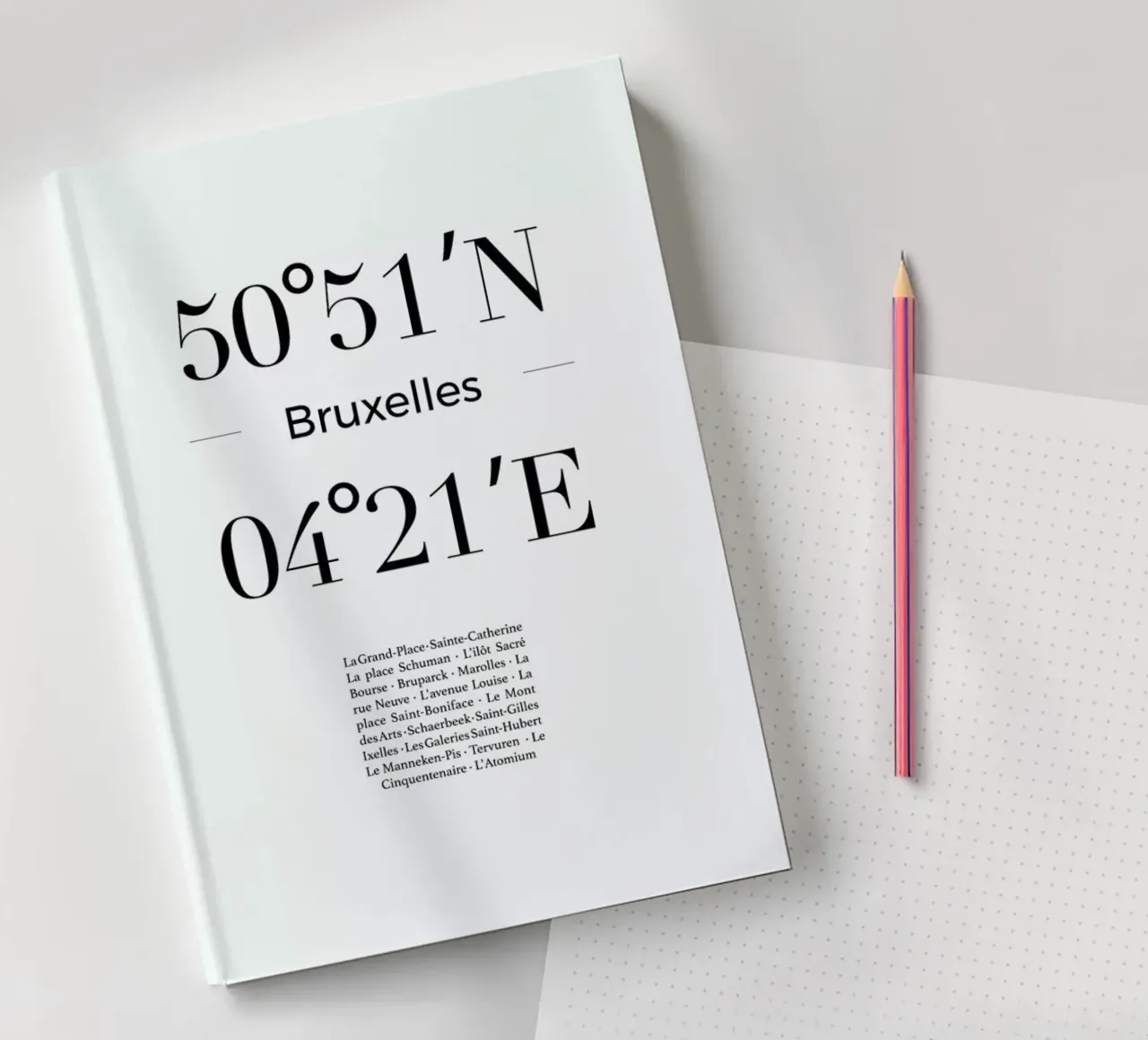 Bruxelles notebook by Studio One