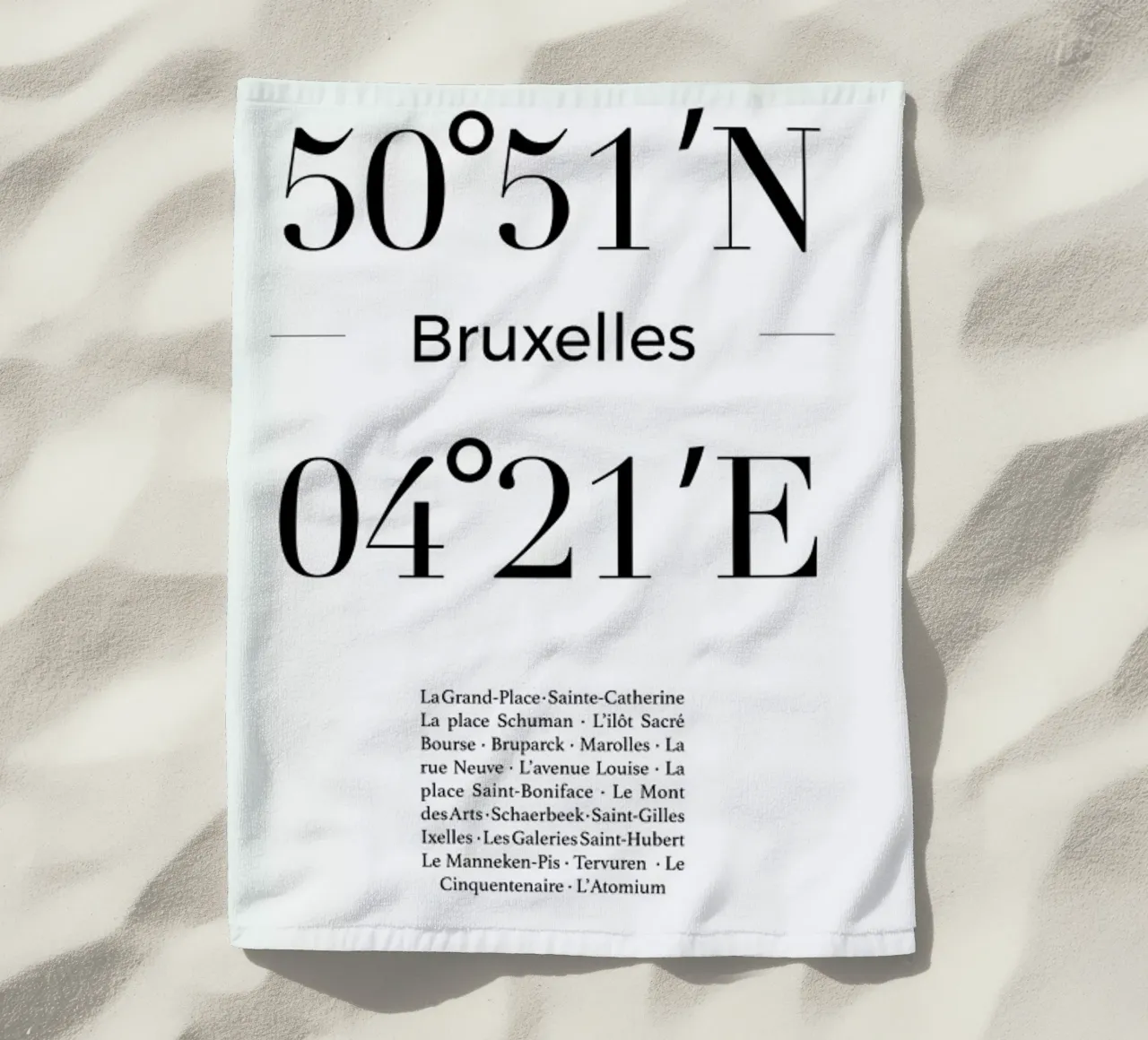 Bruxelles telo mare da Studio One