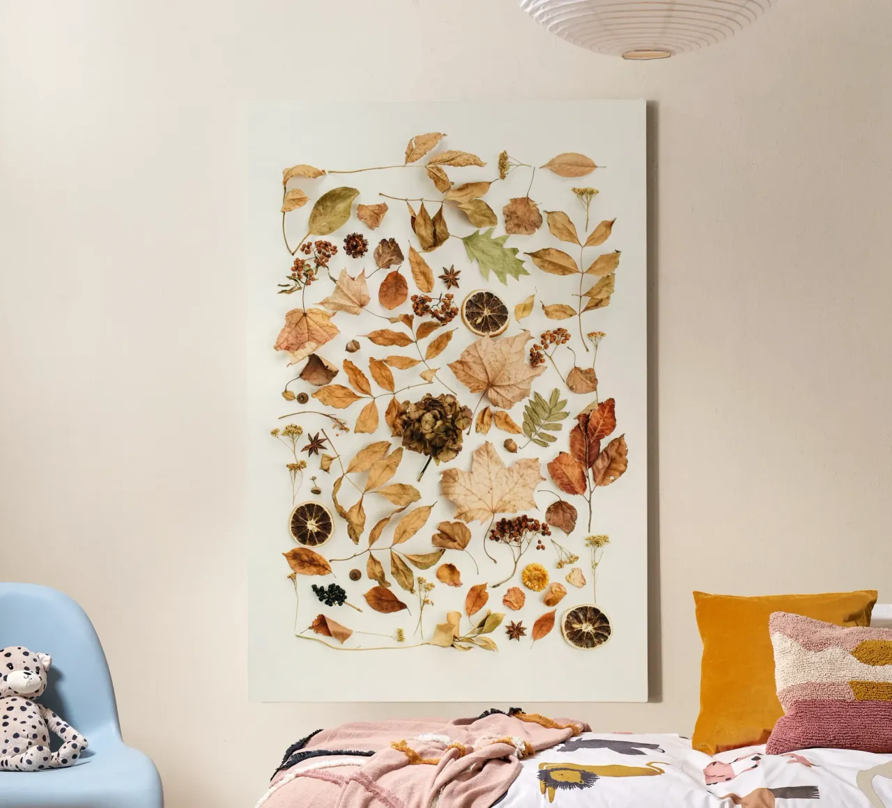 Soft Autumn canvas with Floater frame by PhotoVibe Decor