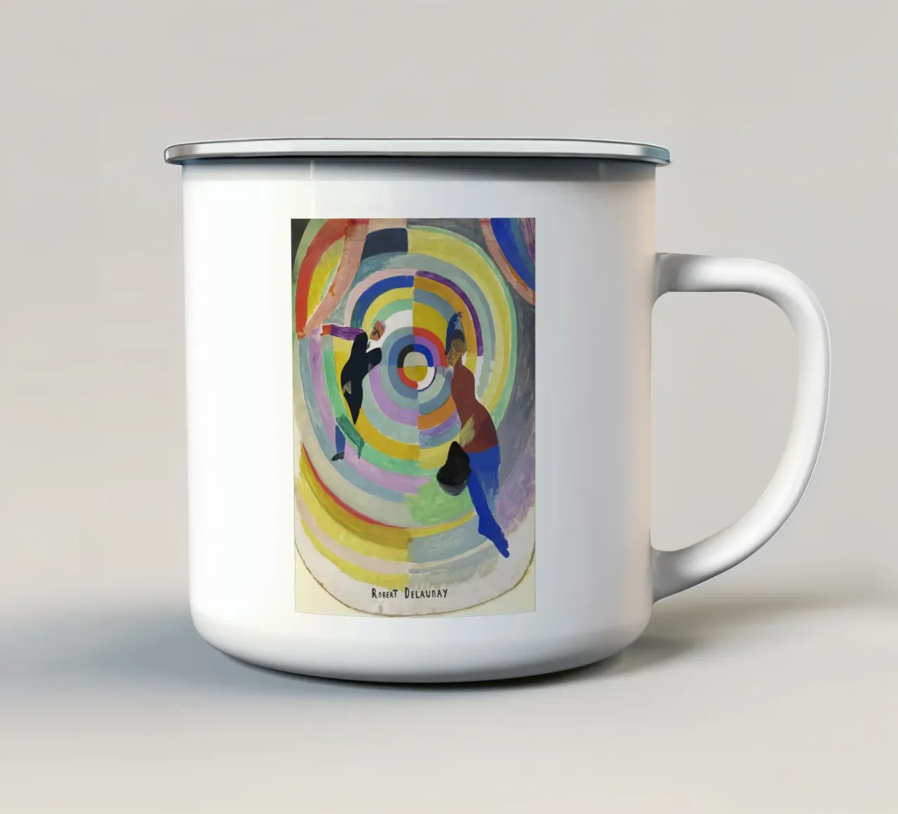 Robert Delaunay - Dramma politico tazza in smalto da Timeless Artworks