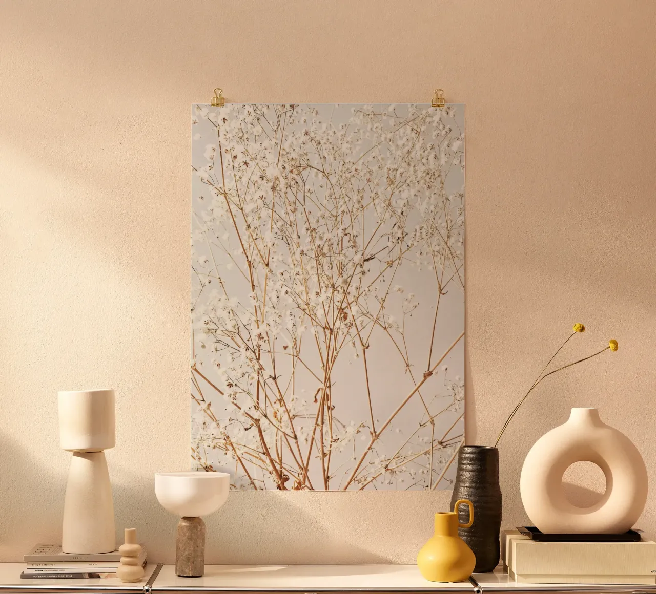 Autunno morbido poster con telaio in plastica da PhotoVibe Decor
