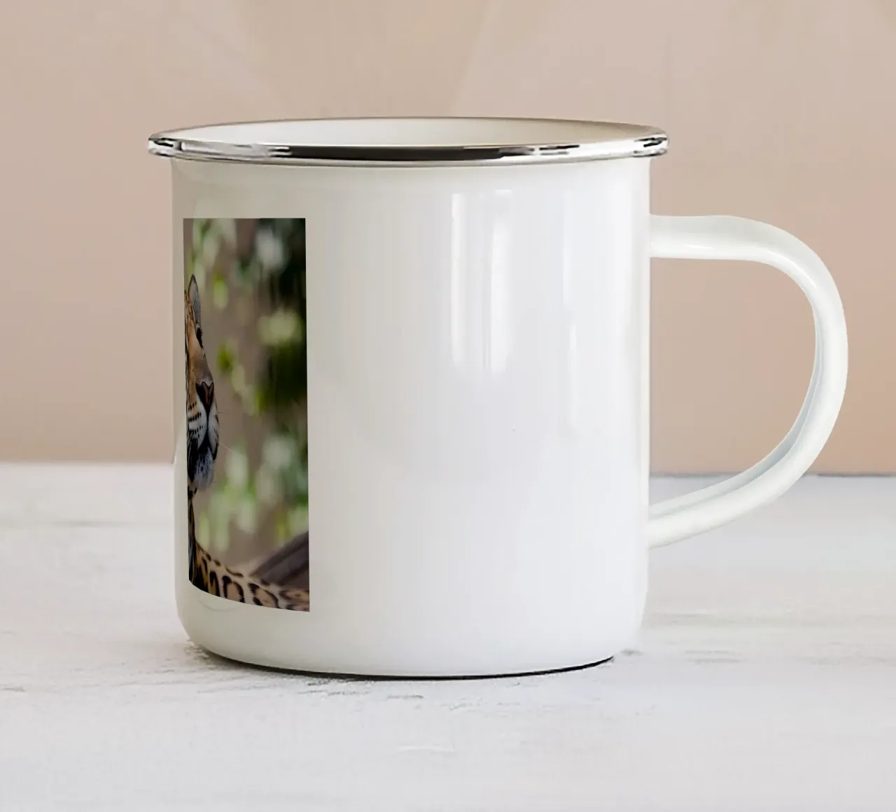 Poster animali 12 tazza in smalto da Korrie Lane