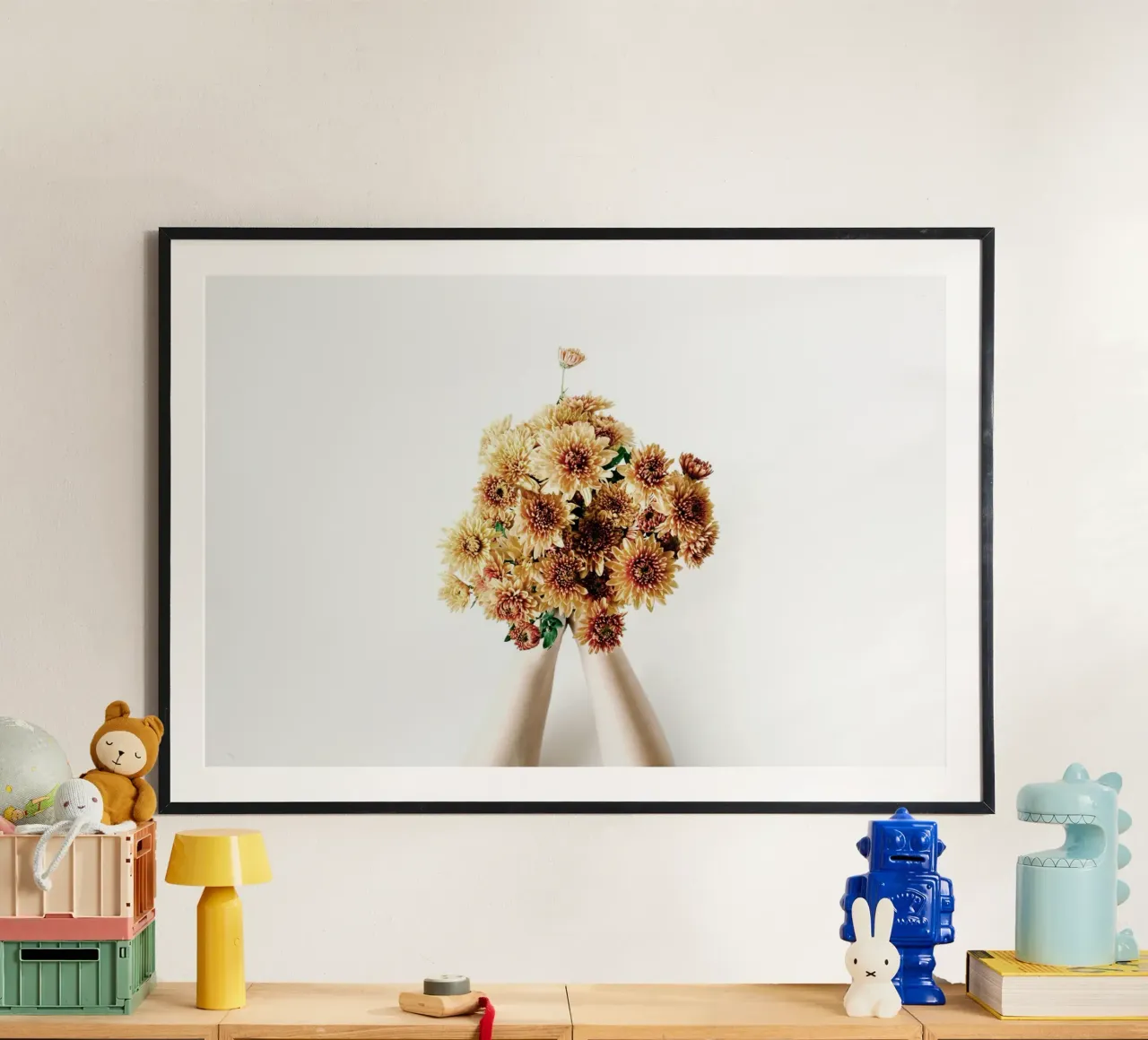 Autunno morbido poster con telaio in alluminio da PhotoVibe Decor