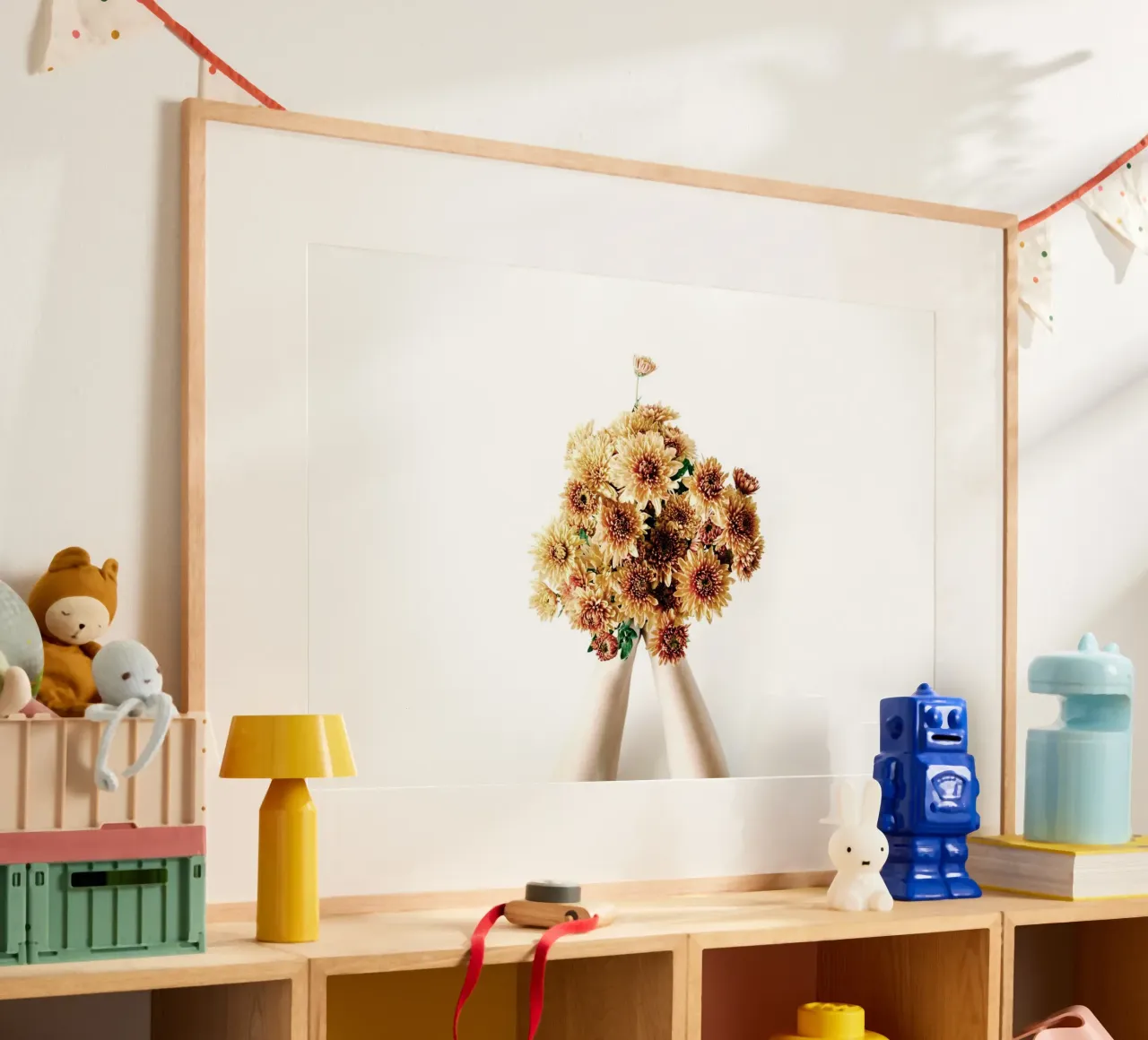 Autunno morbido poster con telaio in alluminio da PhotoVibe Decor