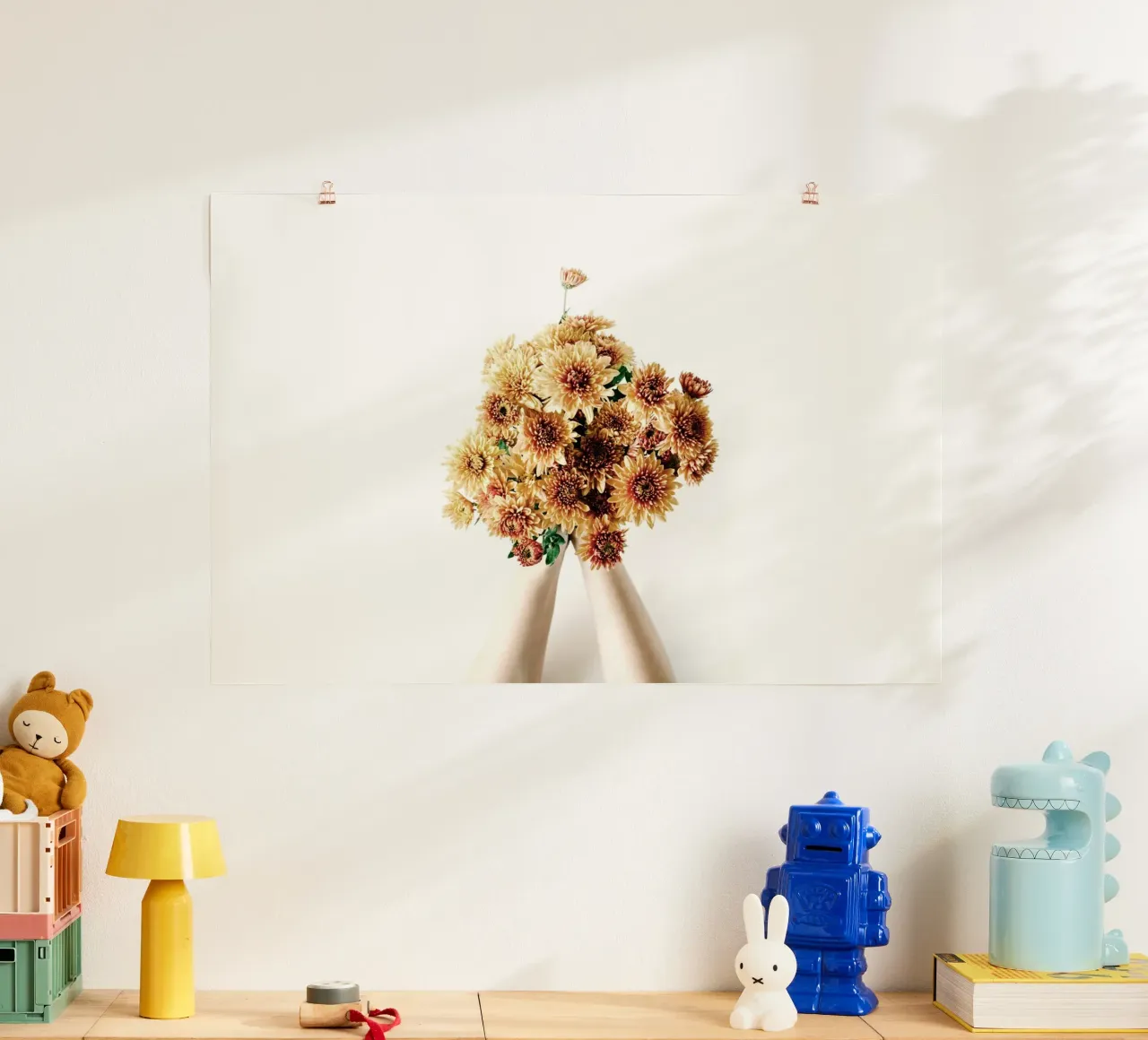 Autunno morbido poster con telaio in alluminio da PhotoVibe Decor