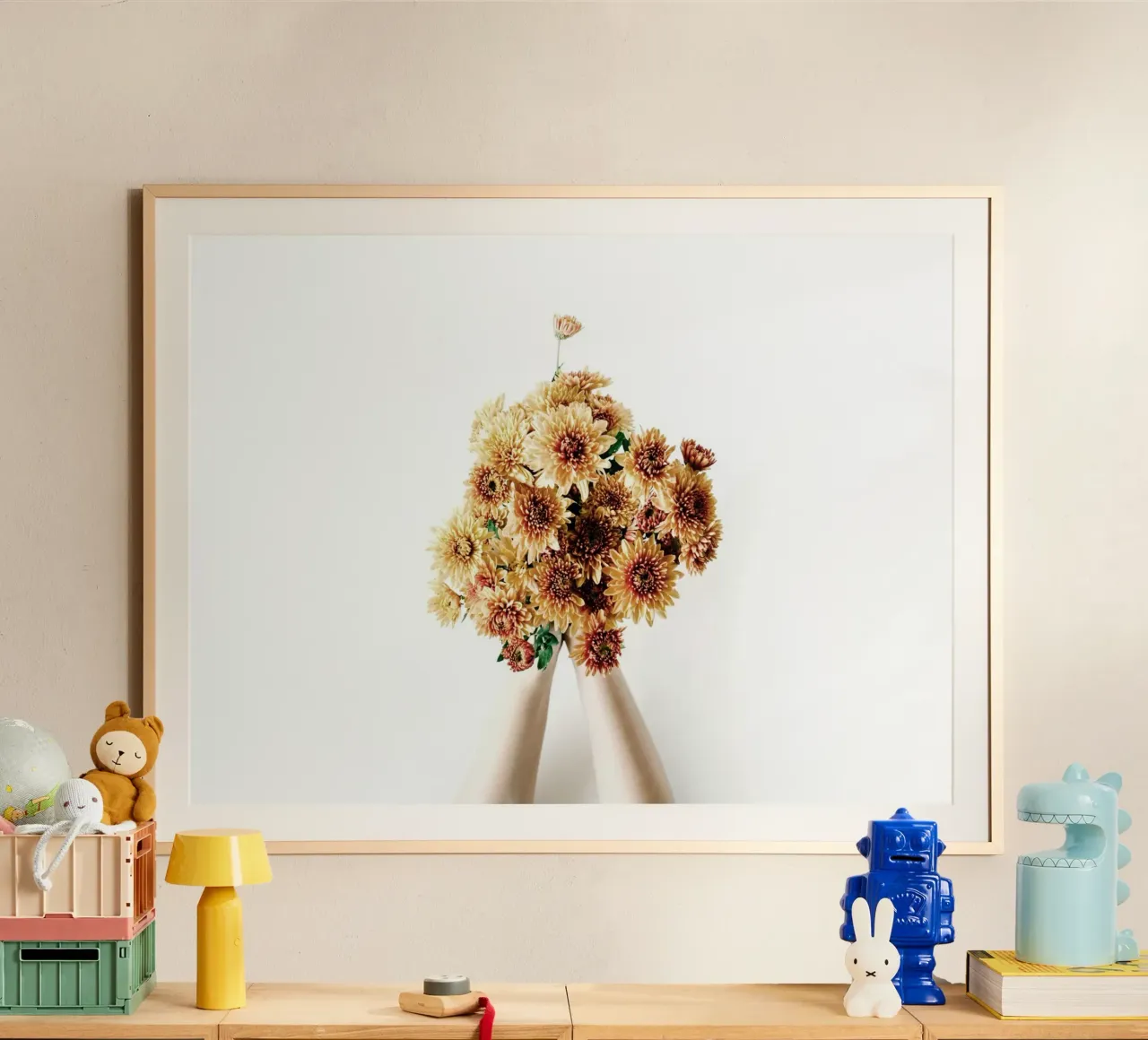 Autunno morbido poster con telaio in alluminio da PhotoVibe Decor