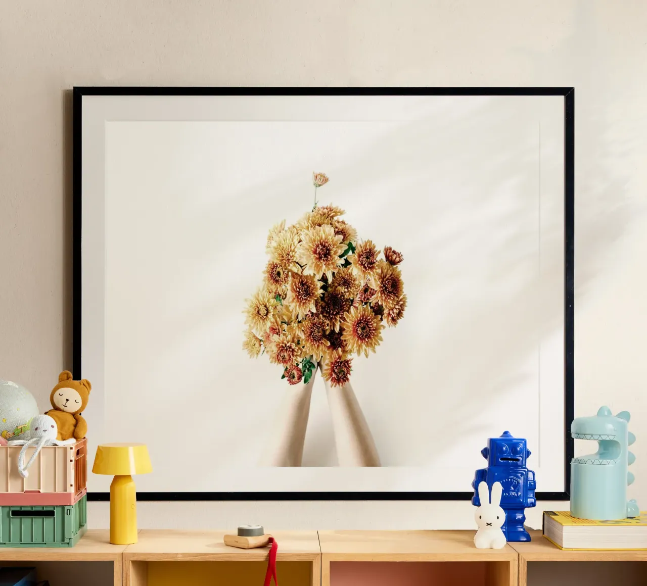 Autunno morbido poster con telaio in alluminio da PhotoVibe Decor