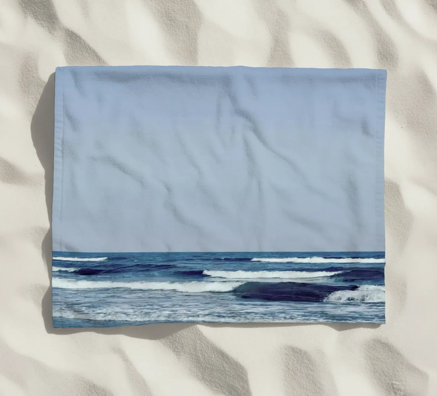 Reflexion beach towel by Picture On The Fridge
