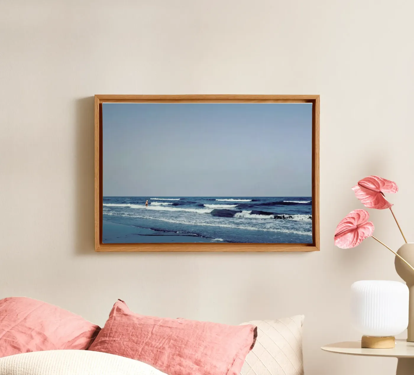 Reflexion canvas van Picture On The Fridge