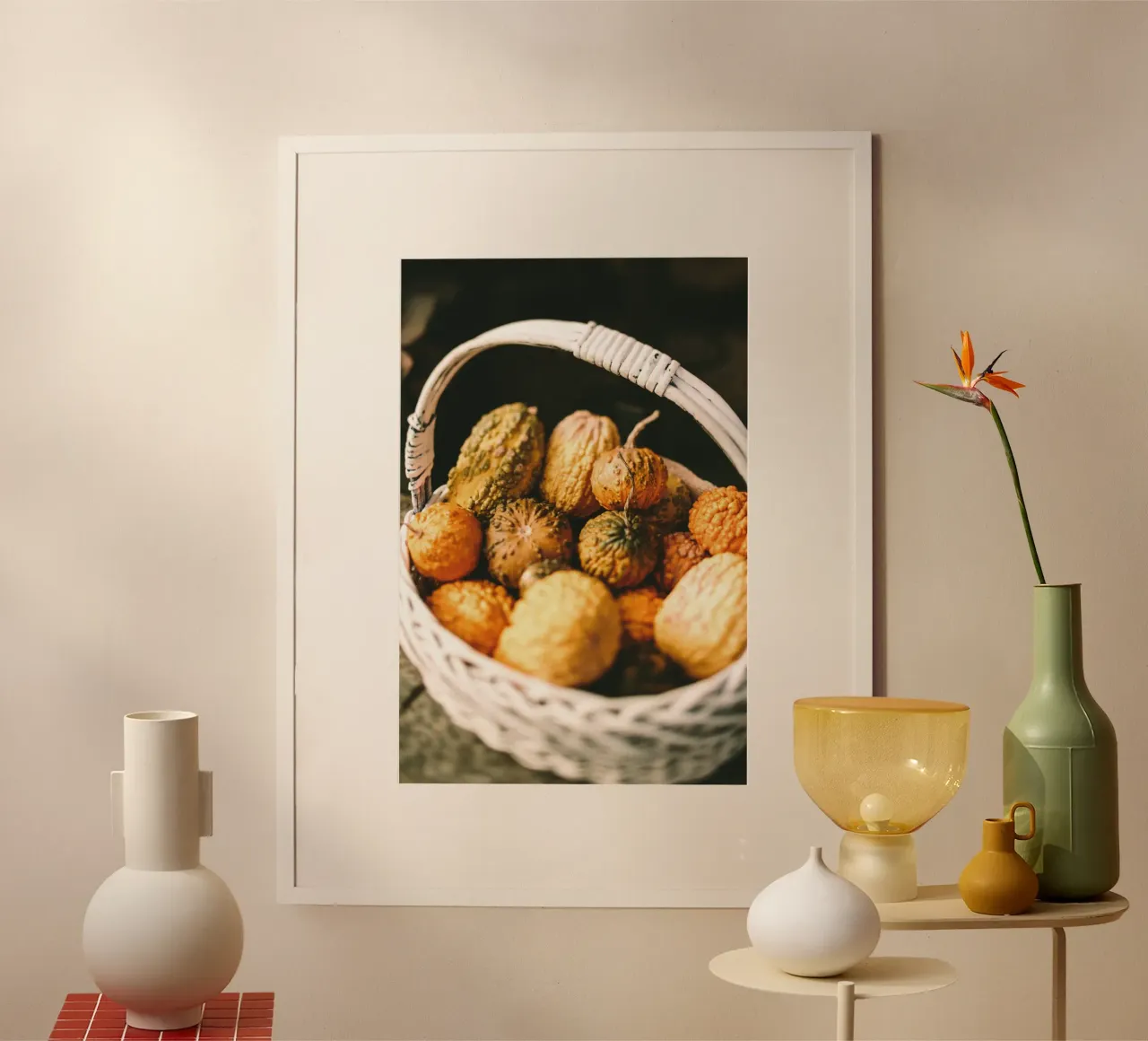 Douceur automnale hahnemühle de PhotoVibe Decor