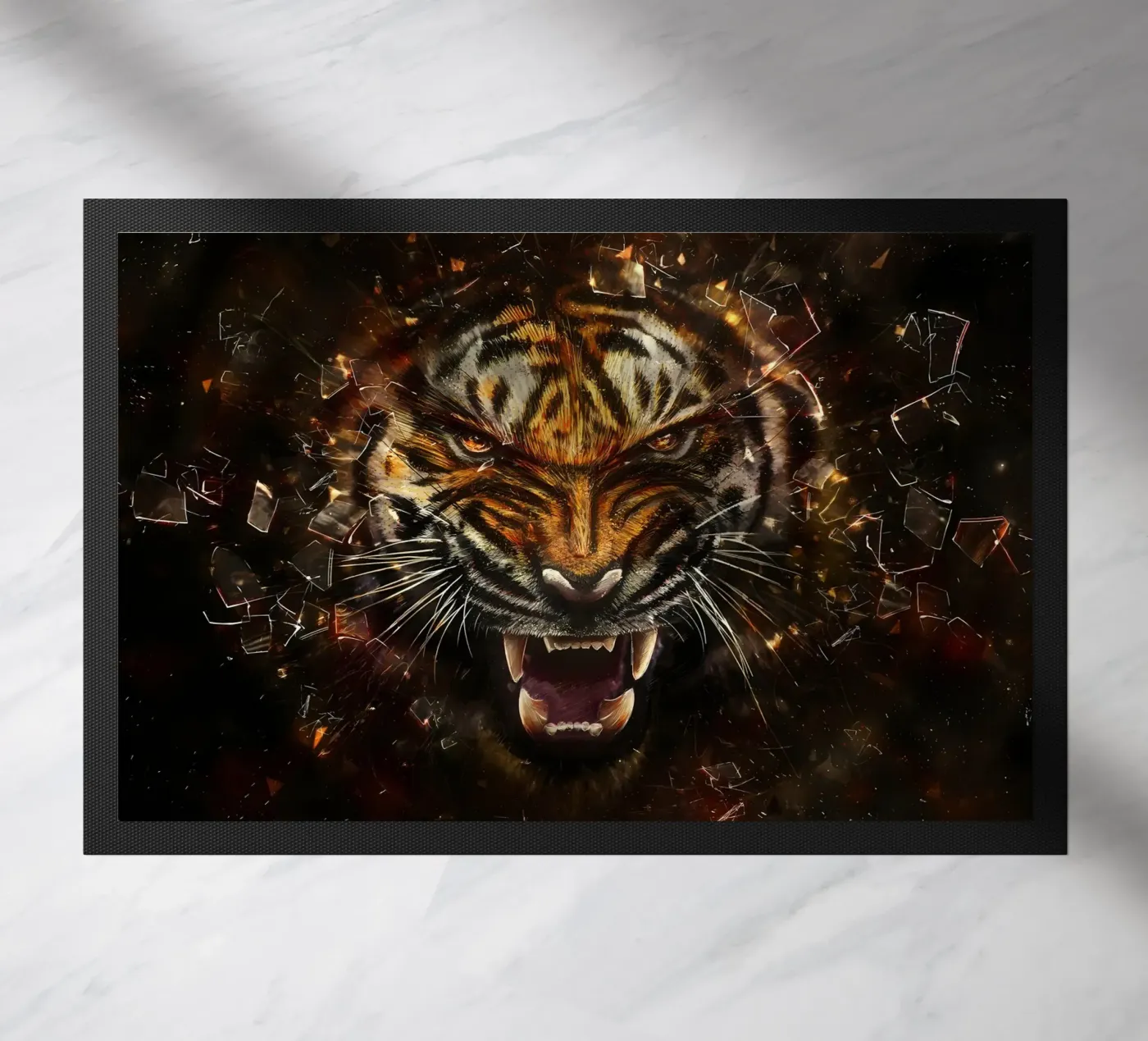 Dierenposter 21 deurmat van Korrie Lane