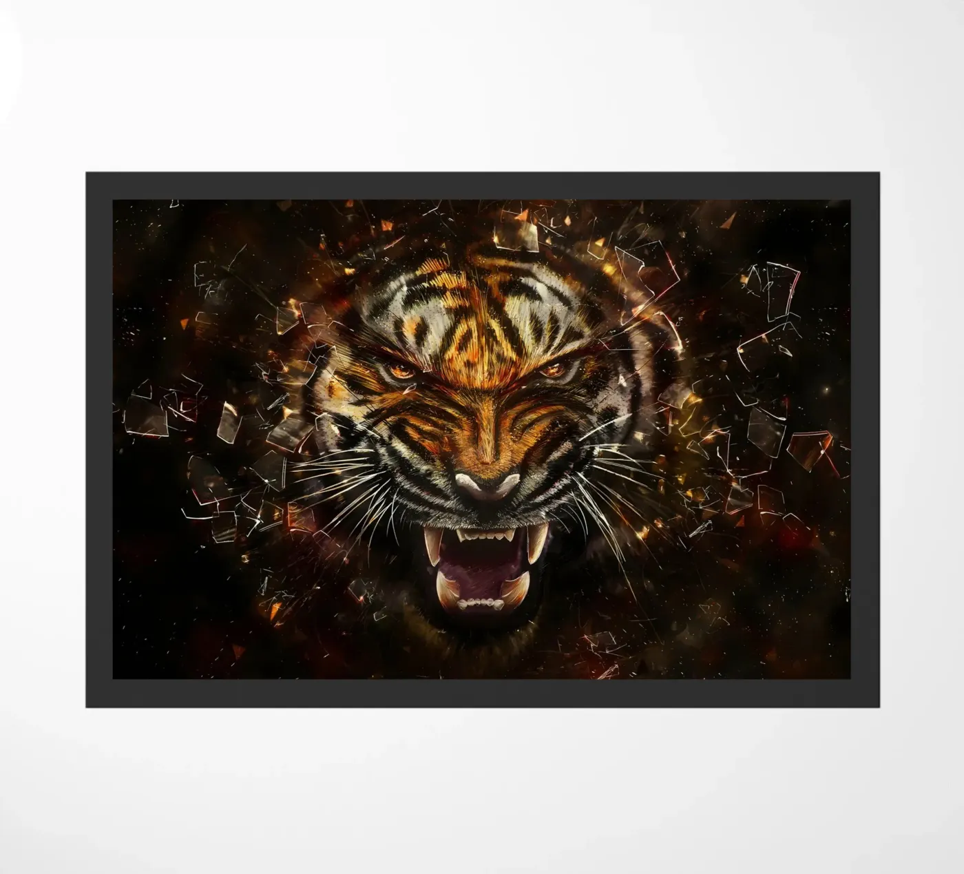 Dierenposter 21 deurmat van Korrie Lane