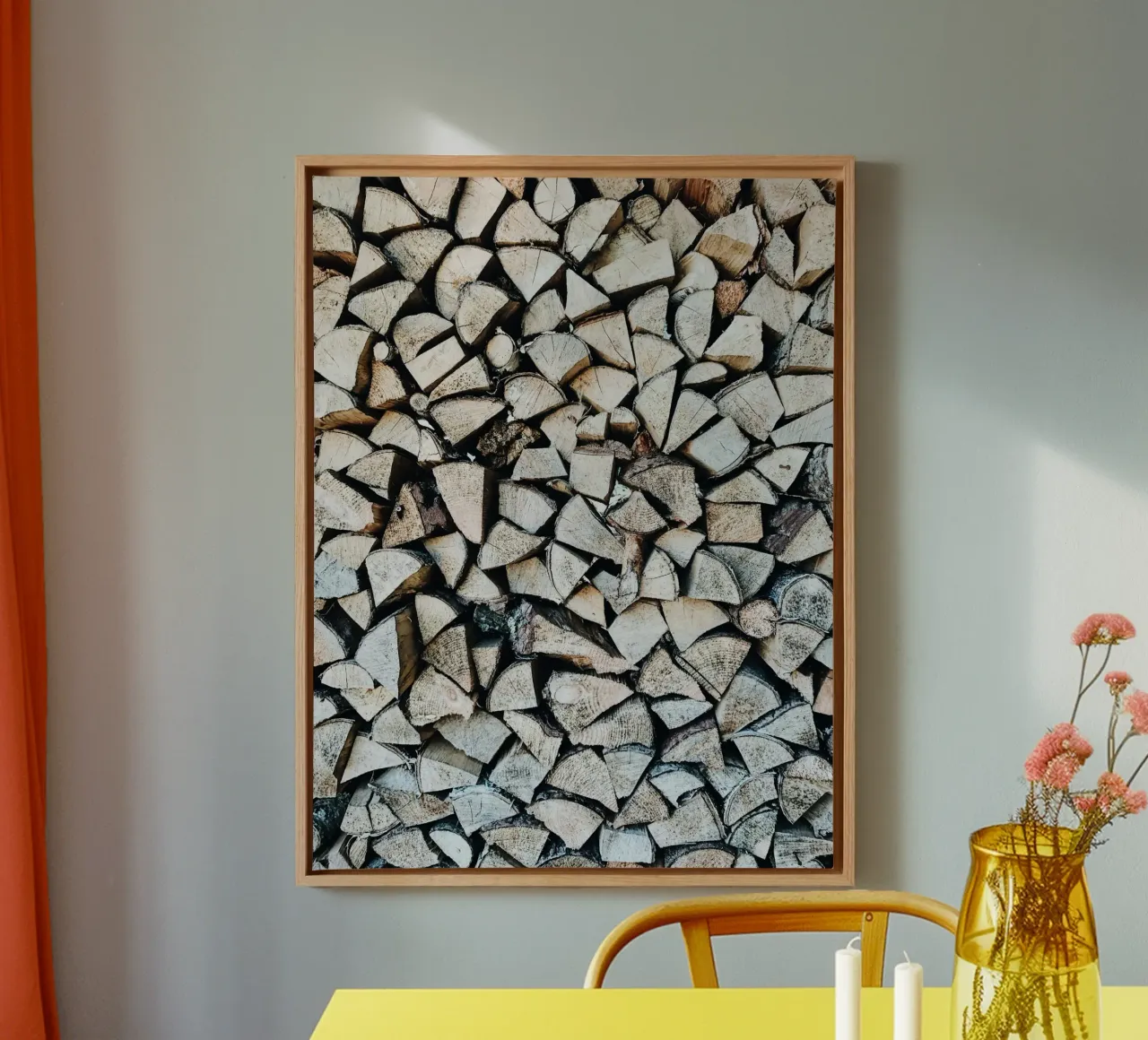 Douceur automnale toile avec Caisse américaine de PhotoVibe Decor