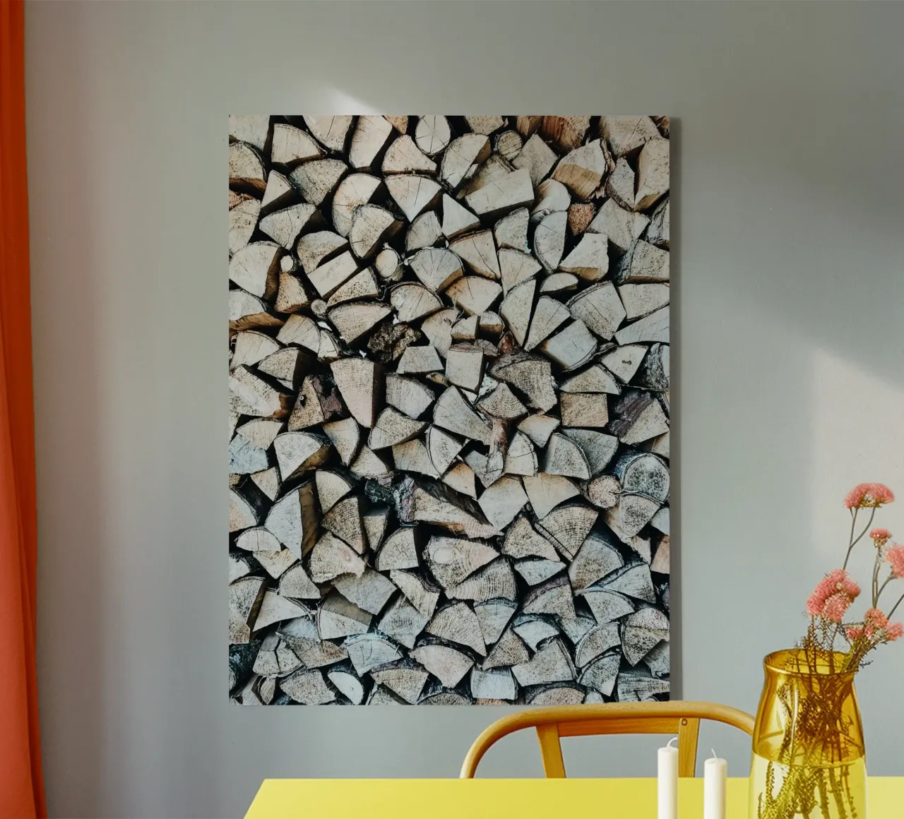 Douceur automnale toile avec Caisse américaine de PhotoVibe Decor