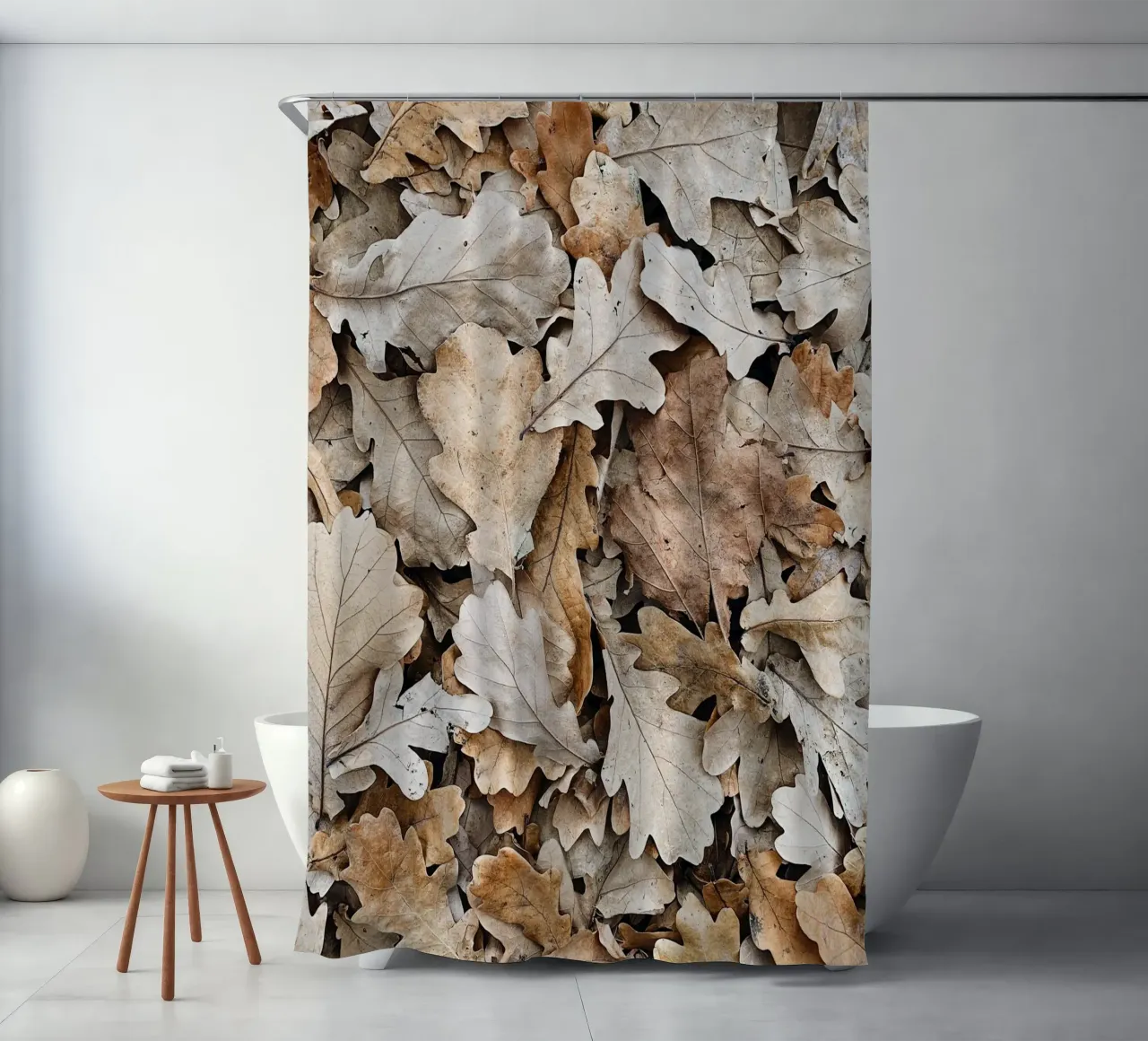 Douceur automnale rideau de douche de PhotoVibe Decor
