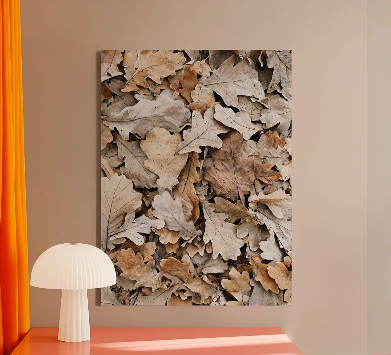 Douceur automnale toile avec Caisse américaine de PhotoVibe Decor