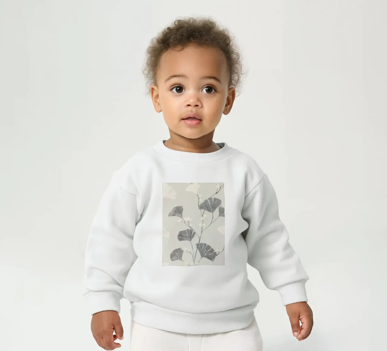 Foglie di ginkgo botanico felpa neonato da Carinaprint