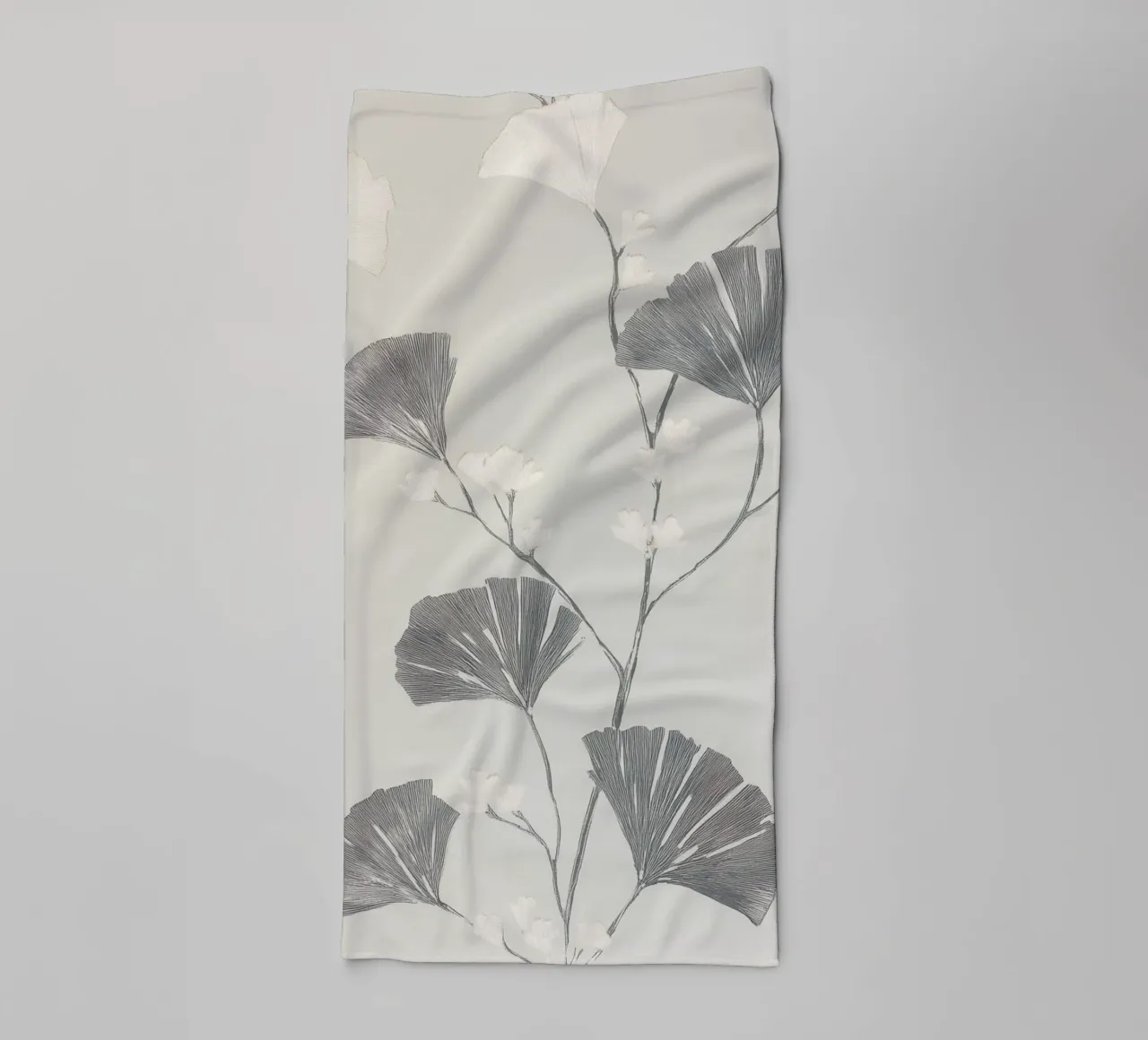 Foglie di ginkgo botanico asciugamano da bagno da Carinaprint