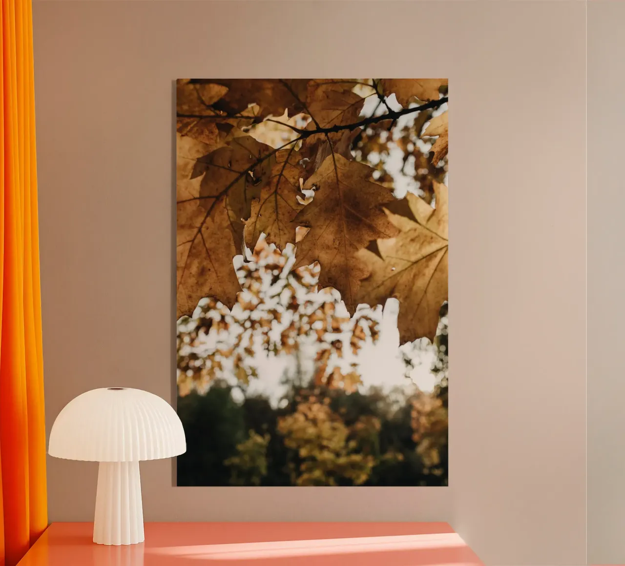 Douceur automnale plexiglas de PhotoVibe Decor
