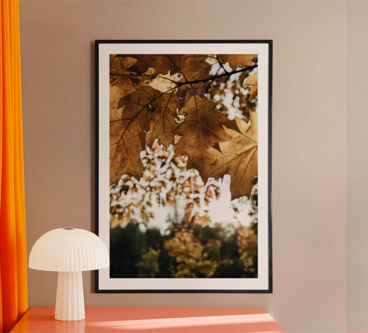 Douceur automnale poster de PhotoVibe Decor