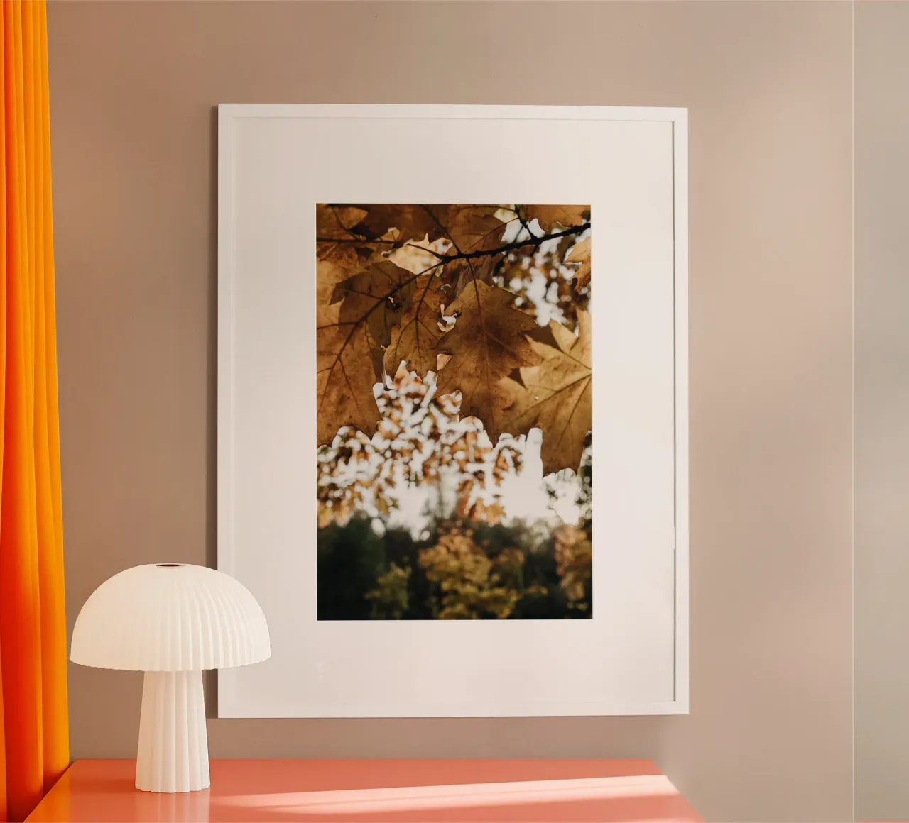 Douceur automnale poster de PhotoVibe Decor
