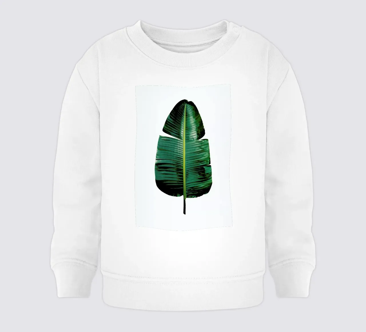 Classic Botanical Leaves 09 felpa neonato da Shot By Clint