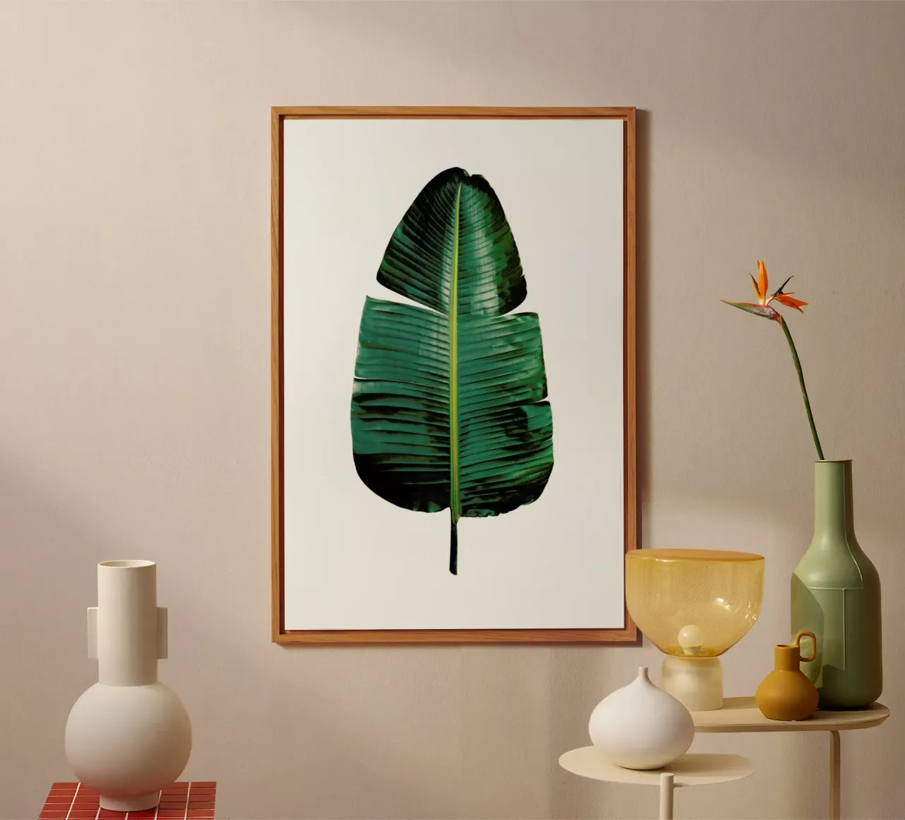 Classic Botanical Leaves 09 alluminio dibond da Shot By Clint