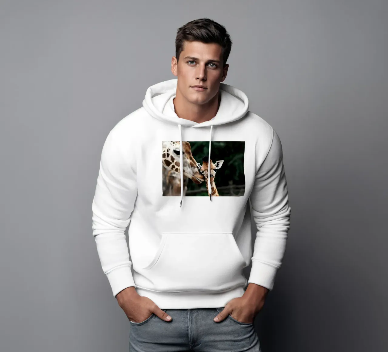 Poster animali 27 felpa con cappuccio da Korrie Lane