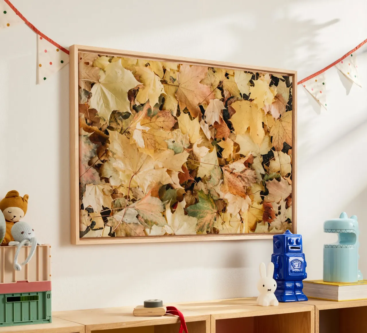 Douceur automnale toile avec Caisse américaine de PhotoVibe Decor
