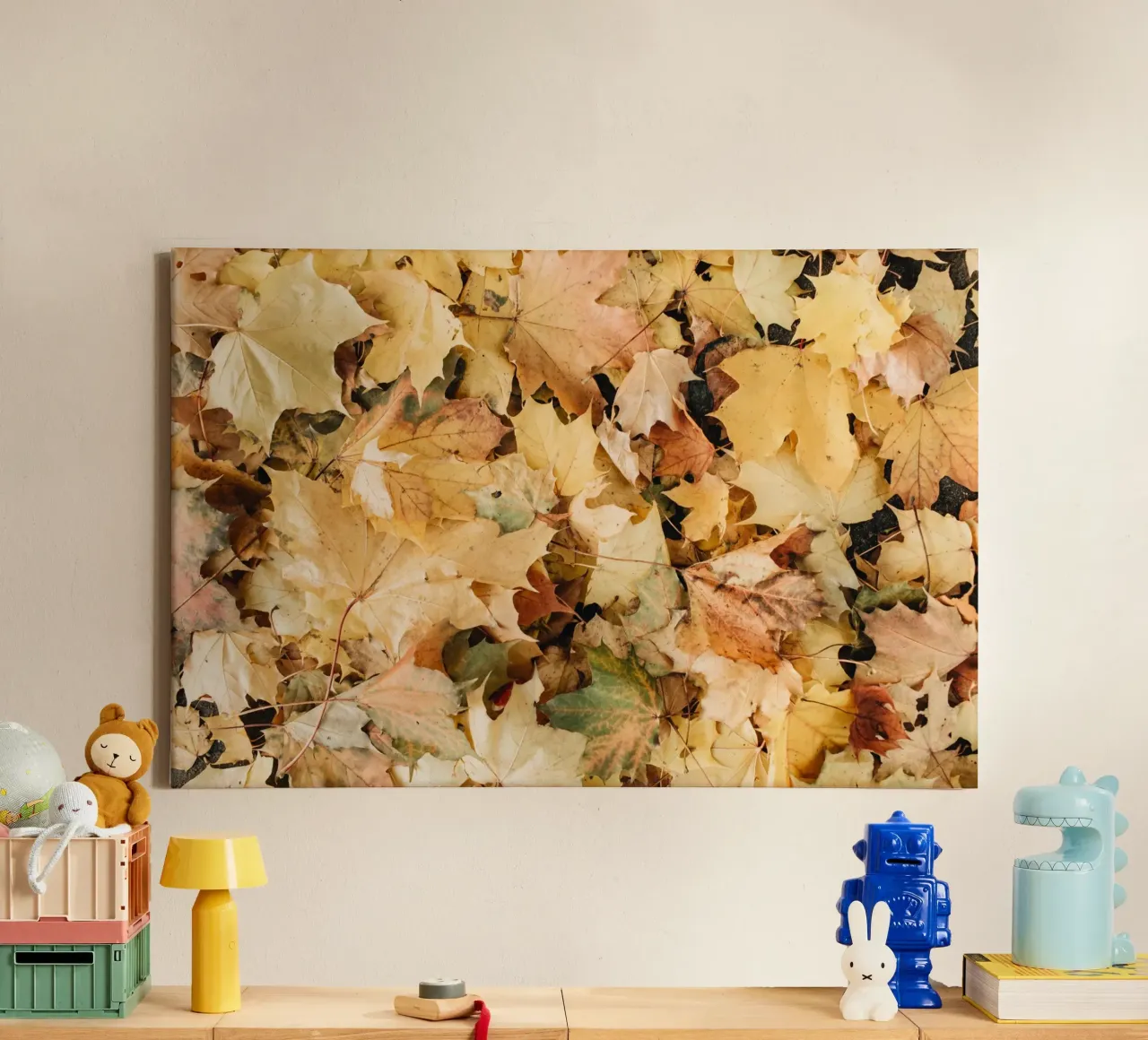 Douceur automnale toile avec Caisse américaine de PhotoVibe Decor