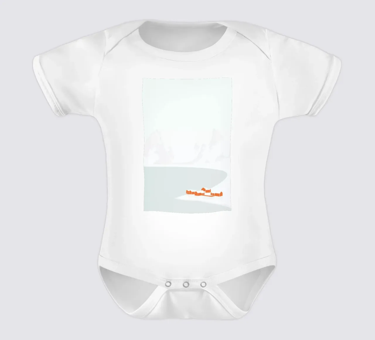 Bebyggelse body neonato maniche corte da Swen Swensøn