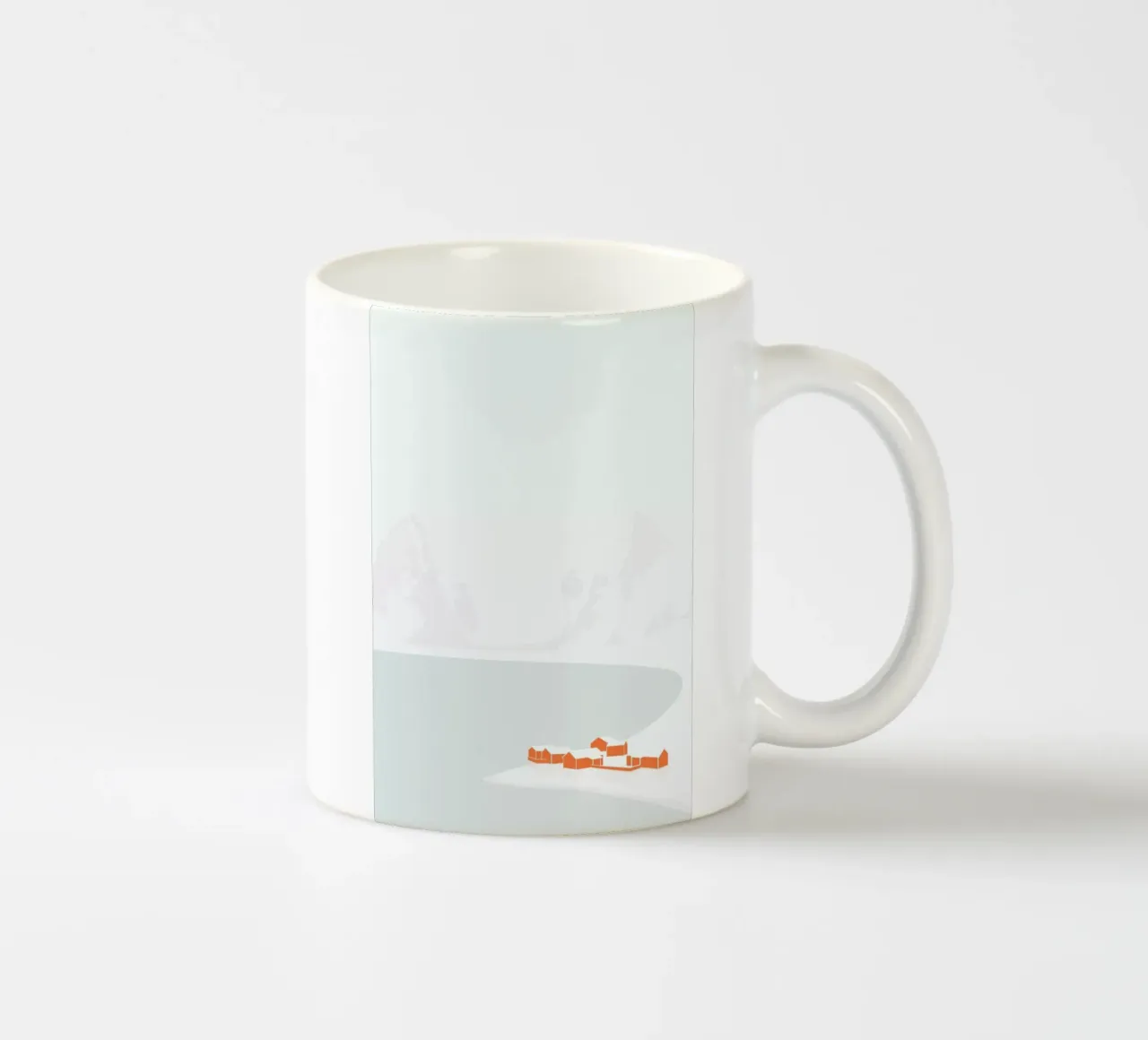 Bebyggelse tazza in ceramica da Swen Swensøn