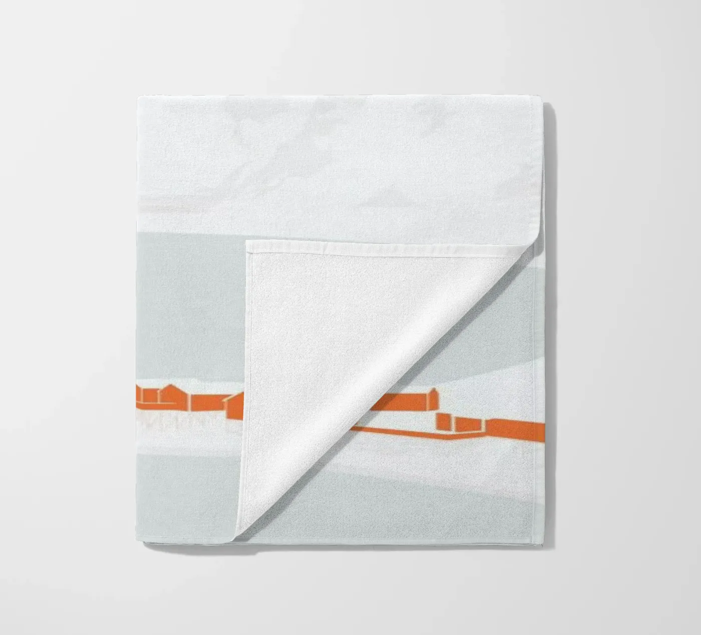 Bebyggelse strandhanddoek van Swen Swensøn