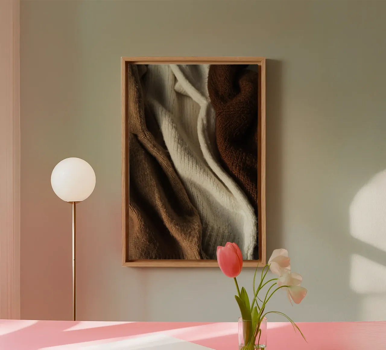 Douceur automnale toile avec Caisse américaine de PhotoVibe Decor