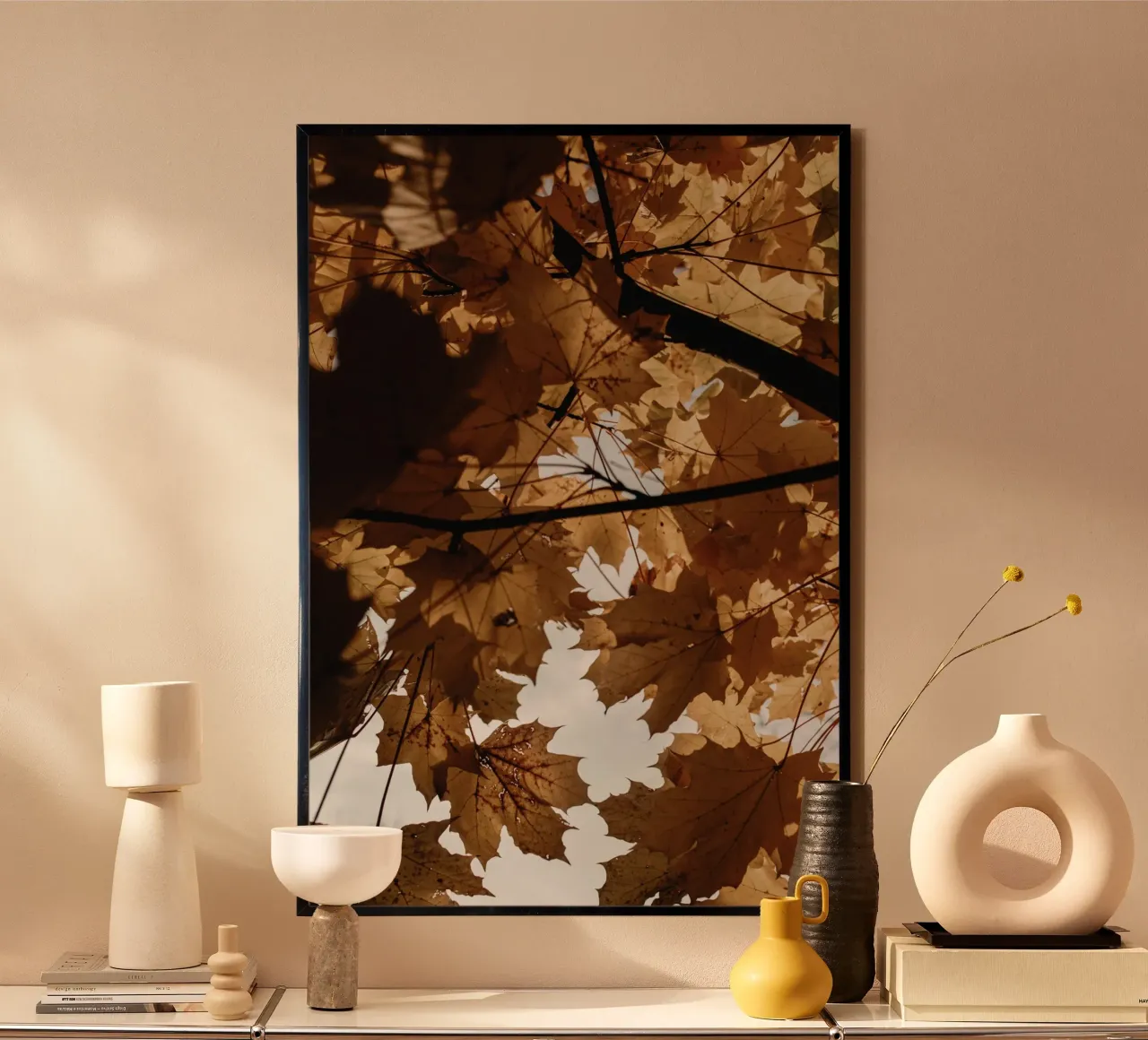 Douceur automnale hahnemühle de PhotoVibe Decor