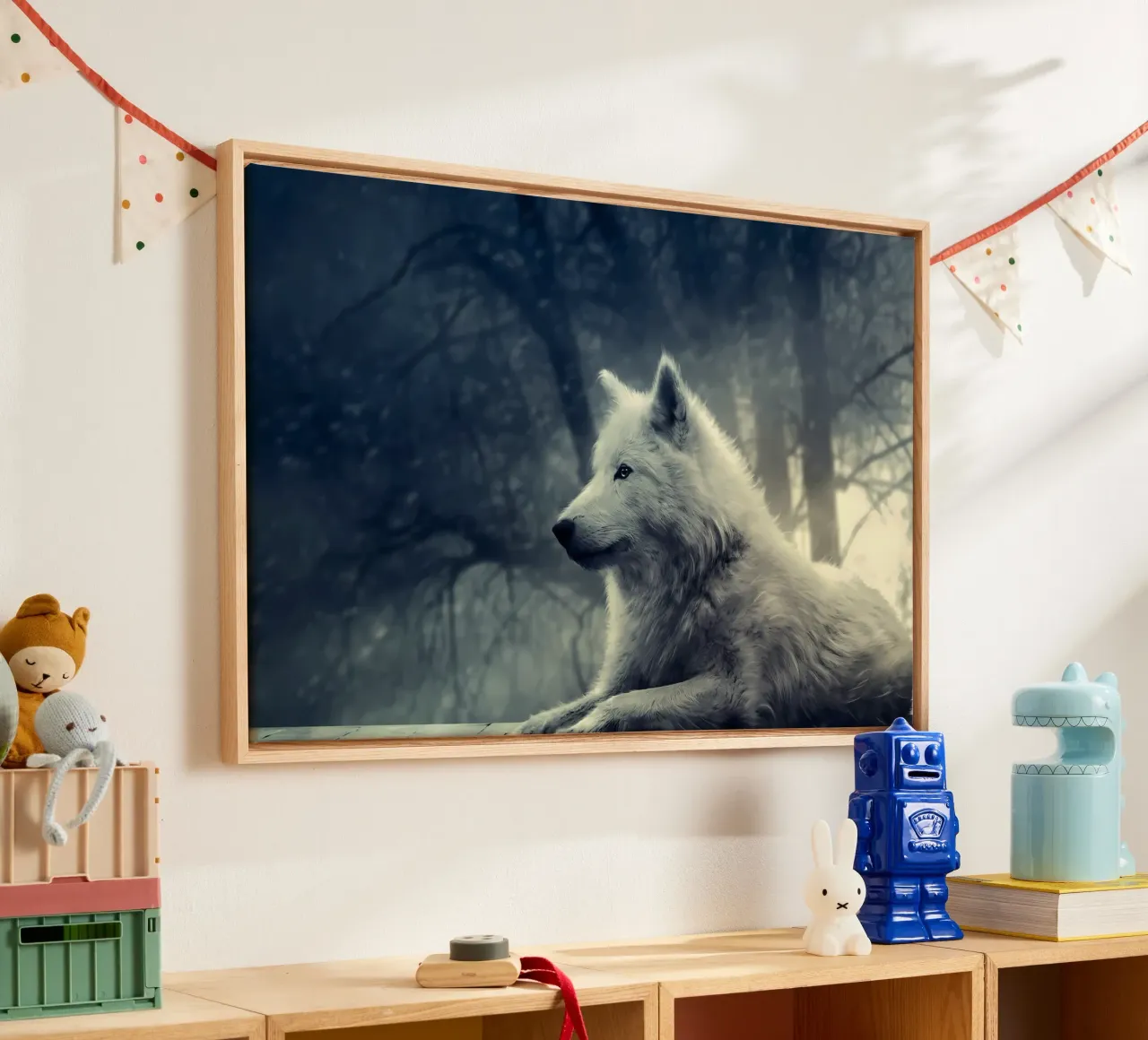 Poster animali 31 tela con Cornice a cassetta da Korrie Lane