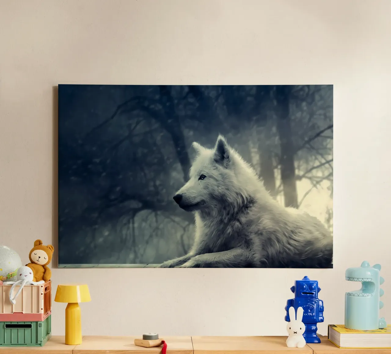 Poster animali 31 tela con Cornice a cassetta da Korrie Lane