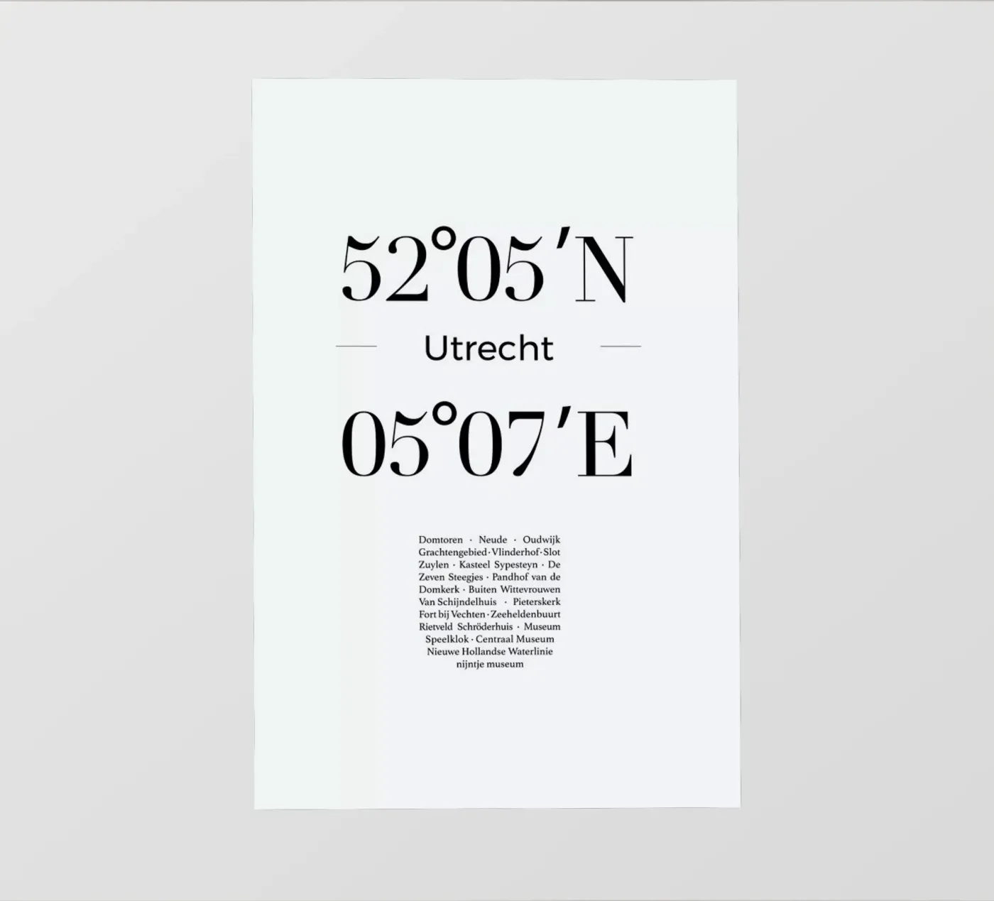 Utrecht pellicola backlit da Studio One