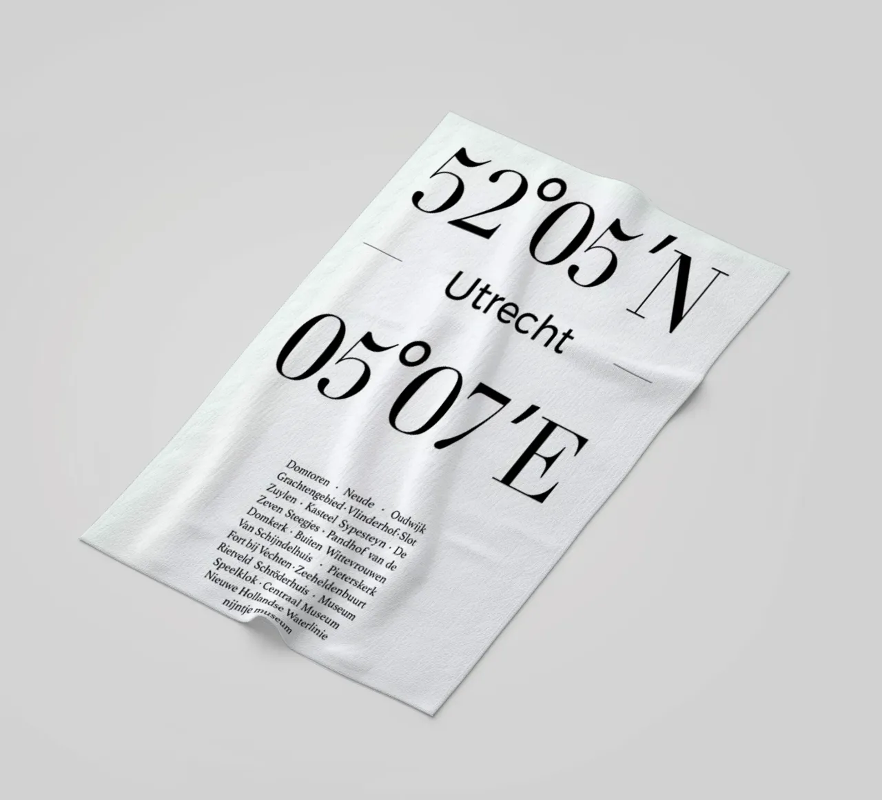 Utrecht telo mare da Studio One